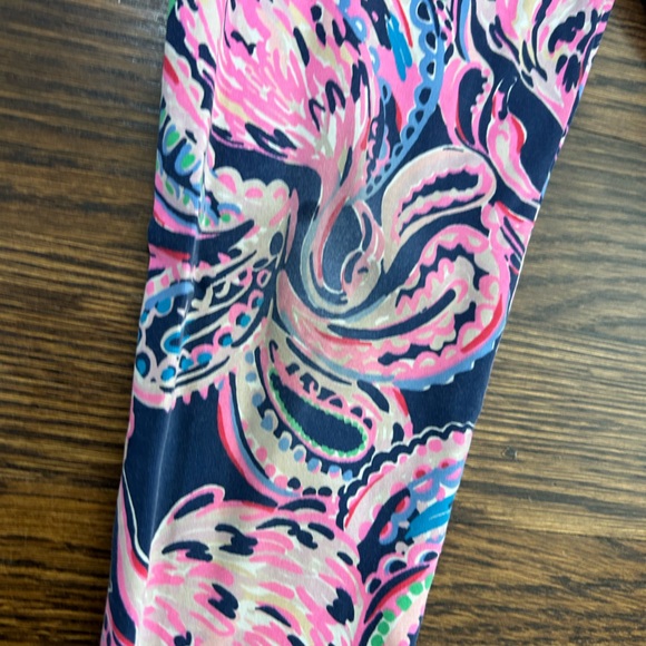Lilly Pulitzer Arlette dress and matching leggings size large kids *read - Picture 5 of 8